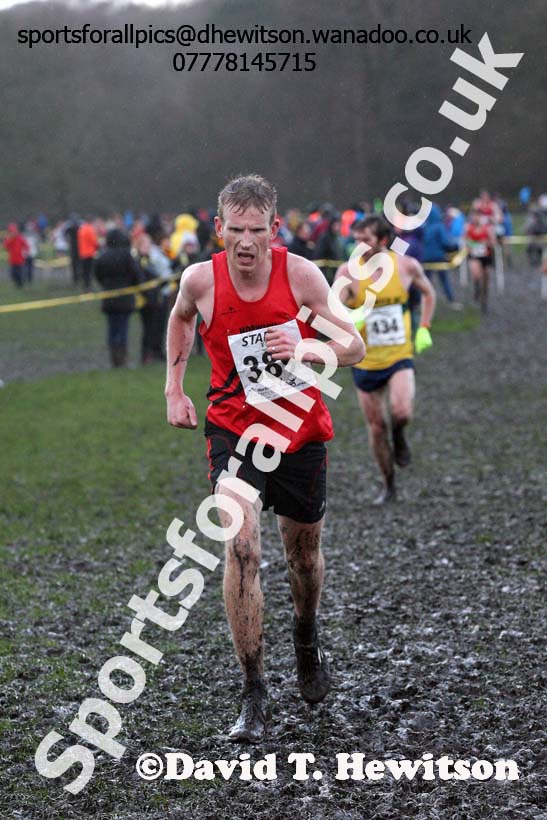Senior mens Northern Cross Country Champs., Witton Park, Blackburn. Photo: David T. Hewitson/Sports for All Pics